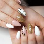037 Gel Polish Semilac Gold Disco 7ml - Image 3