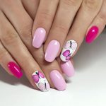 056 Gel Polish Semilac Pink Smile 7ml - Image 2