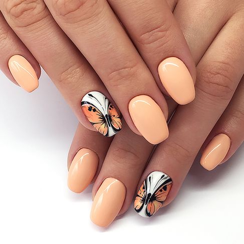 154 Gel Polish Semilac Salmon Dream 7ml - Image 2