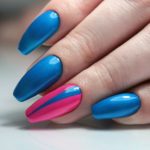 188 Gel Polish Semilac Strawberry Blue 7ml - Image 2