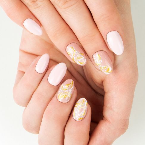 190 Gel Polish Semilac Business Line Powder Beige 7ml - Image 3