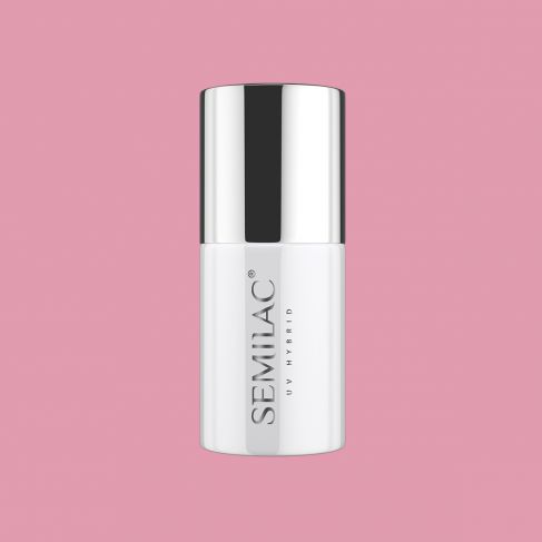 198 Gel Polish Semilac Business Line Powder Pink 7ml
