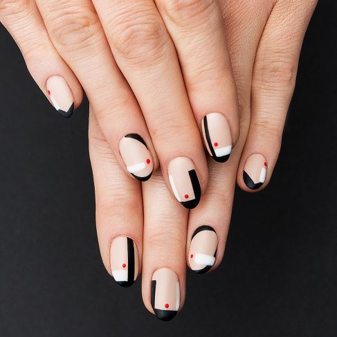215 Gel Polish Semilac Business Line Cold Beige 7ml - Image 3