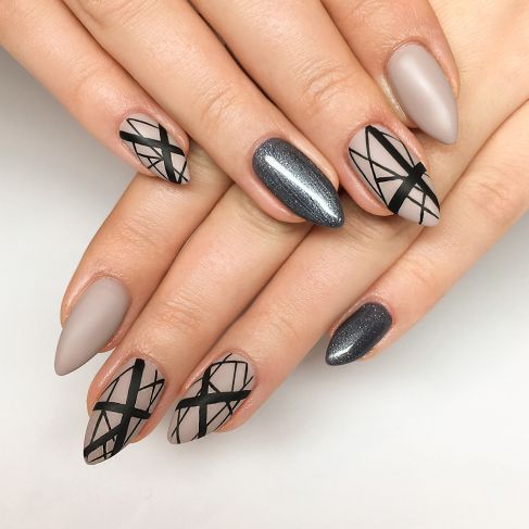 221 Gel Polish Semilac Business Line Smoky Beige 7ml - Image 2