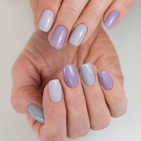 223 Gel Polish Semilac Business Line Soft Grey 7ml - Image 2