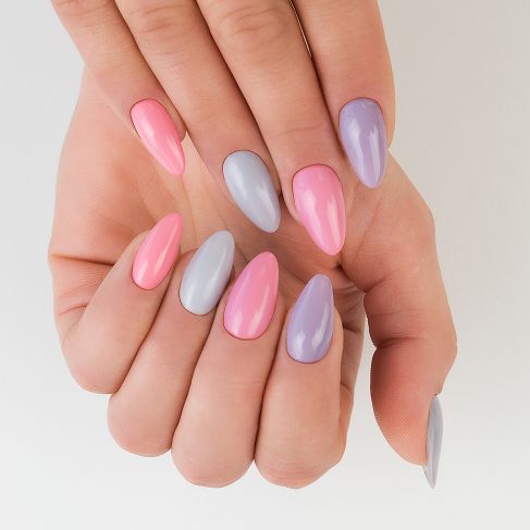 225 Gel Polish Semilac Business Line Smoky Lila 7ml - Image 2