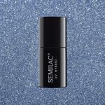 255 Gel Polish Semilac Platinum Silver Blue 7ml