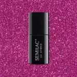 258 Gel Polish Semilac Platinum Intense Pink 7ml