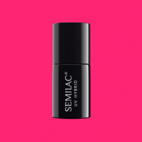 517 Gel Polish Semilac Semibeats Neon Pink 7ml