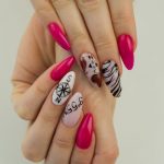 517 Gel Polish Semilac Semibeats Neon Pink 7ml - Image 2
