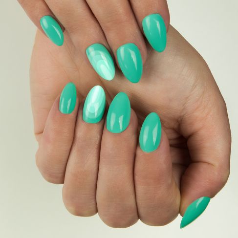 522 Gel Polish Semilac Semibeats Light Aquamarine 7ml - Image 2