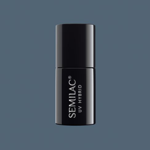 525 Gel Polish Semilac Legendary Six Navy Grey 7ml