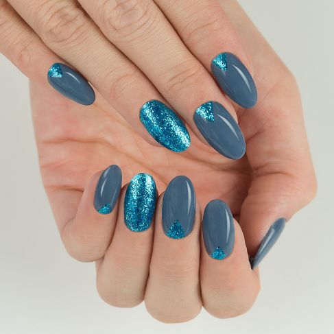 525 Gel Polish Semilac Legendary Six Navy Grey 7ml - Image 2