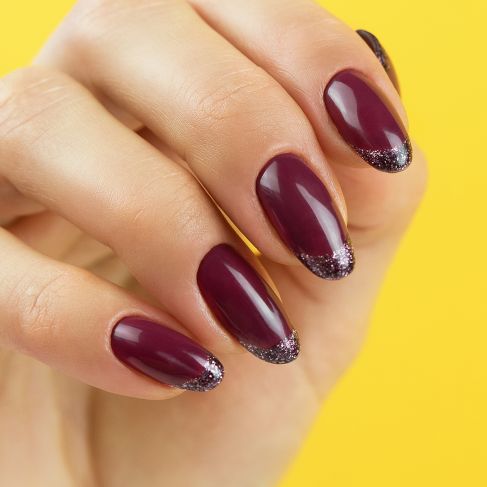 527 Gel Polish Semilac Legendary Six Burgundy 7ml - Image 2