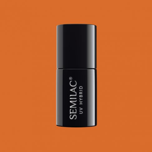 528 Gel Polish Semilac Legendary Six Orange 7ml