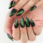 610 Semilac Cat Eye Green - Image 2