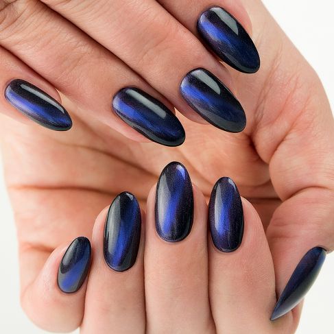 613 Semilac Cat Eye Blue - Image 2