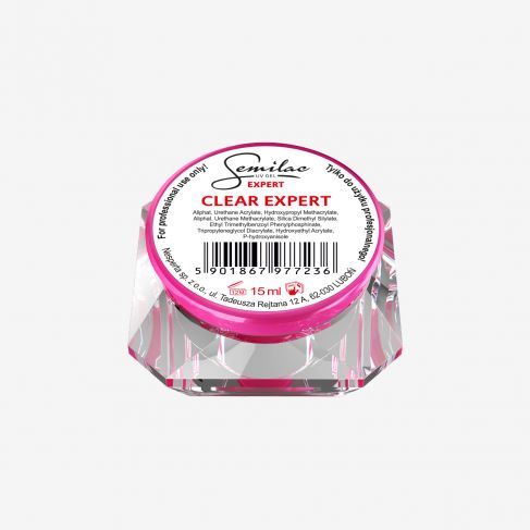 Semilac UV Gel Expert Clear 15ml