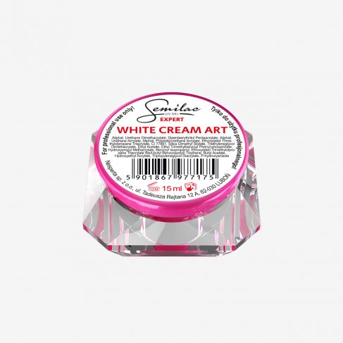 Semilac UV Gel Expert White Cream Art 15ml