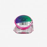 664 Semilac Flash Galaxy Green&Purple