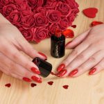 345 Gel Polish Semilac Gorgeous Red 7ml - Image 2