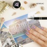 374 Semilac Gel Polish Dusty Purple - Image 2