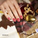 400 Gel Polish Semilac Rusty Red - Image 2