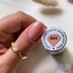 804 Semilac Extend Care 5in1 Glitter Soft Beige 7ml - Image 2