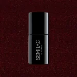 393 Gel Polish Semilac Sparkling Black Cherry 7ml