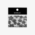 24 Semilac Black Lace Transfer Foil