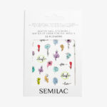15 Semilac Flowers Water Stickers