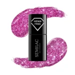 462 Gel Polish Semilac Pink Bubbles 7ml