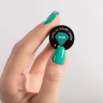 448 Gel Polish Semilac Azure Green 7 ml - Image 3