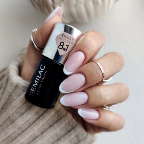 803 Semilac Smart Builder Delicate Pink 7ml - Image 2