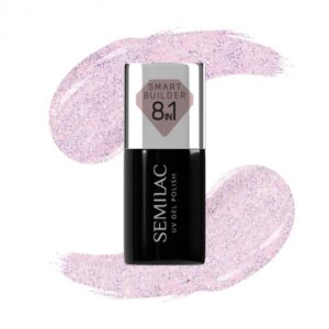 806 Semilac Smart Builder Glitter Delicate Pink 7ml