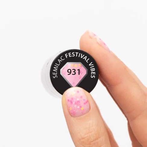 931 Gel PolishSemilac  Festival Vibes 7 ml - Image 2