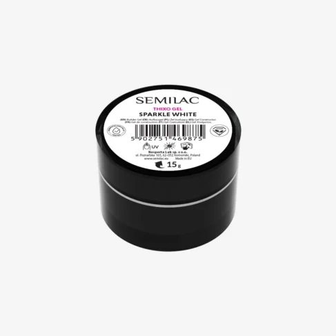 Semilac Żel Budujący Thixo Gel Sparkle White 15 g